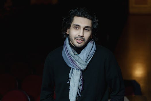 Photo Of A Man With Scarf
